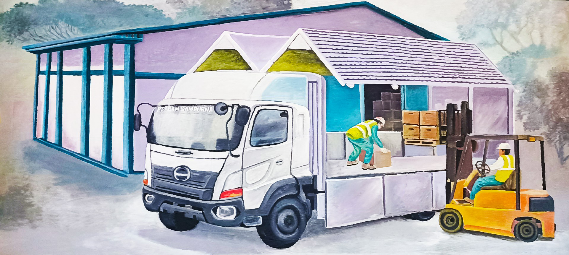 Perjalanan PT. Alam Sampurna Makmur di tahun 2020, Investasi Wingbox 50 Unit, truk CDD 50 Unit, dan truck box 50 unit